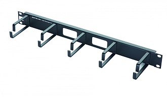 25B-1U-02BL, кабельный органайзер