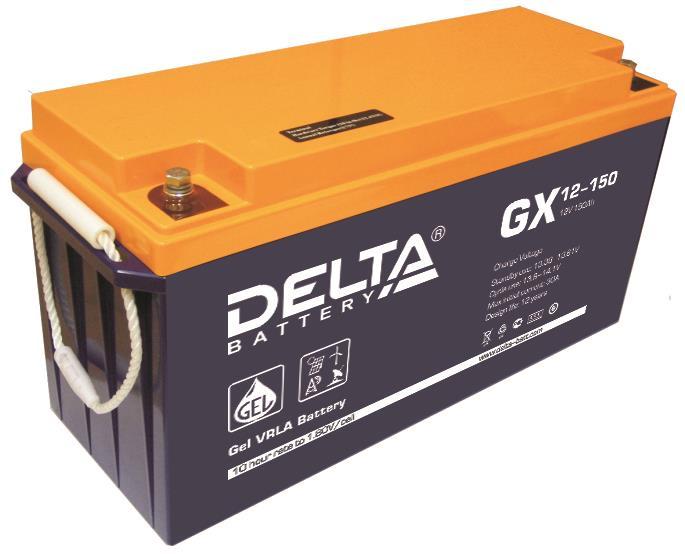 Delta GX 12-150, аккумулятор герметичный свинцово-кислотный