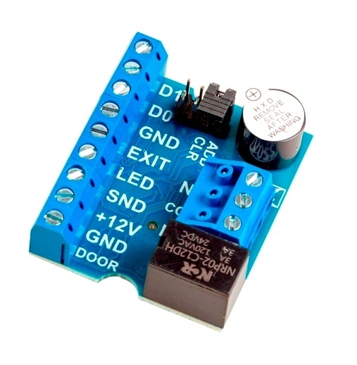 Z-5R (мод. Relay Wiegand) (без корпуса), контроллер СКУД автономный