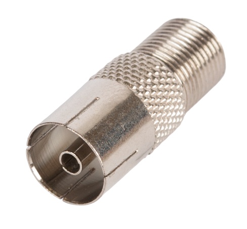 EC-CC-F-PAL-FM-MT-100 (100 шт), адаптер для коаксиальных кабелей, F-тип-PAL-female