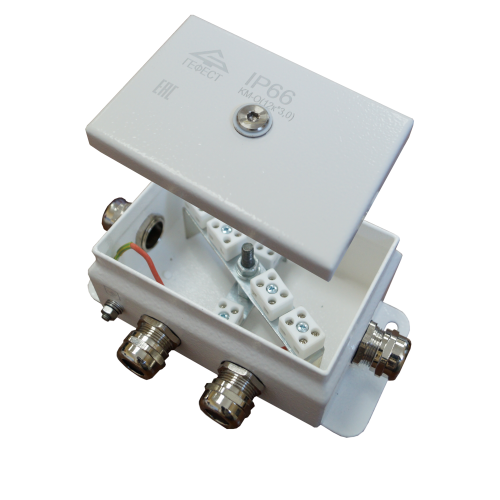 КМ-О (12к)-IP66 0812, 6 вводов, коробка монтажная огнестойкая