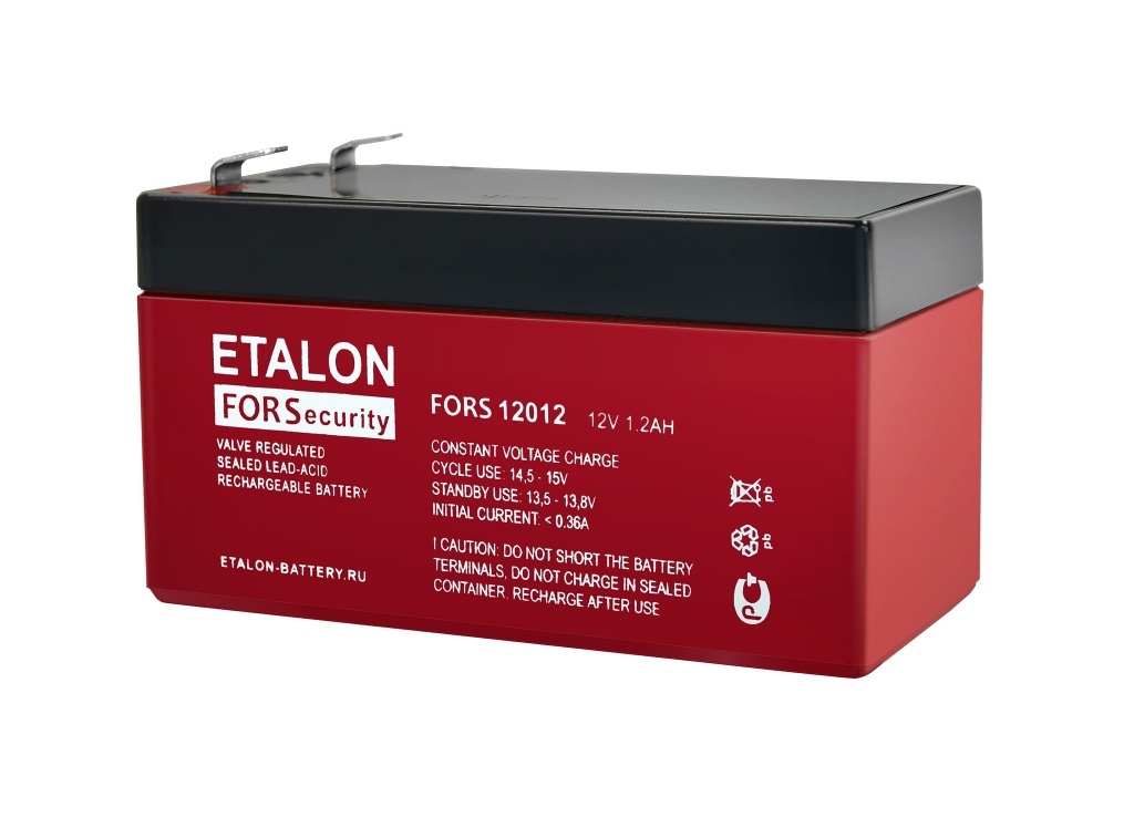 ETALON FORS 12012, аккумулятор герметичный свинцово-кислотный