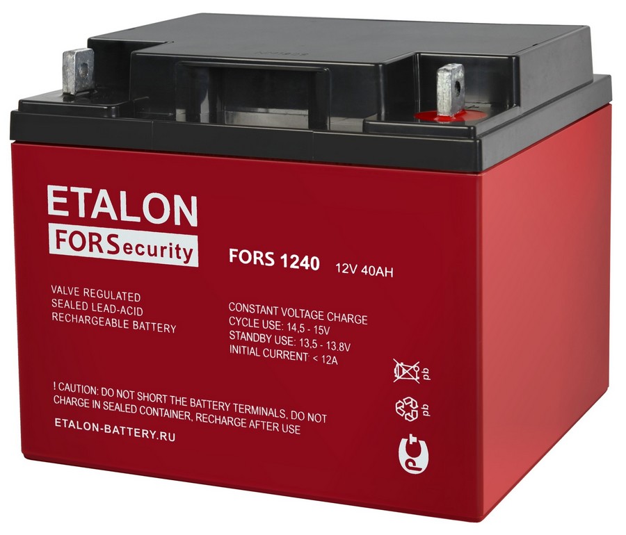 ETALON FORS 1240, аккумулятор герметичный свинцово-кислотный