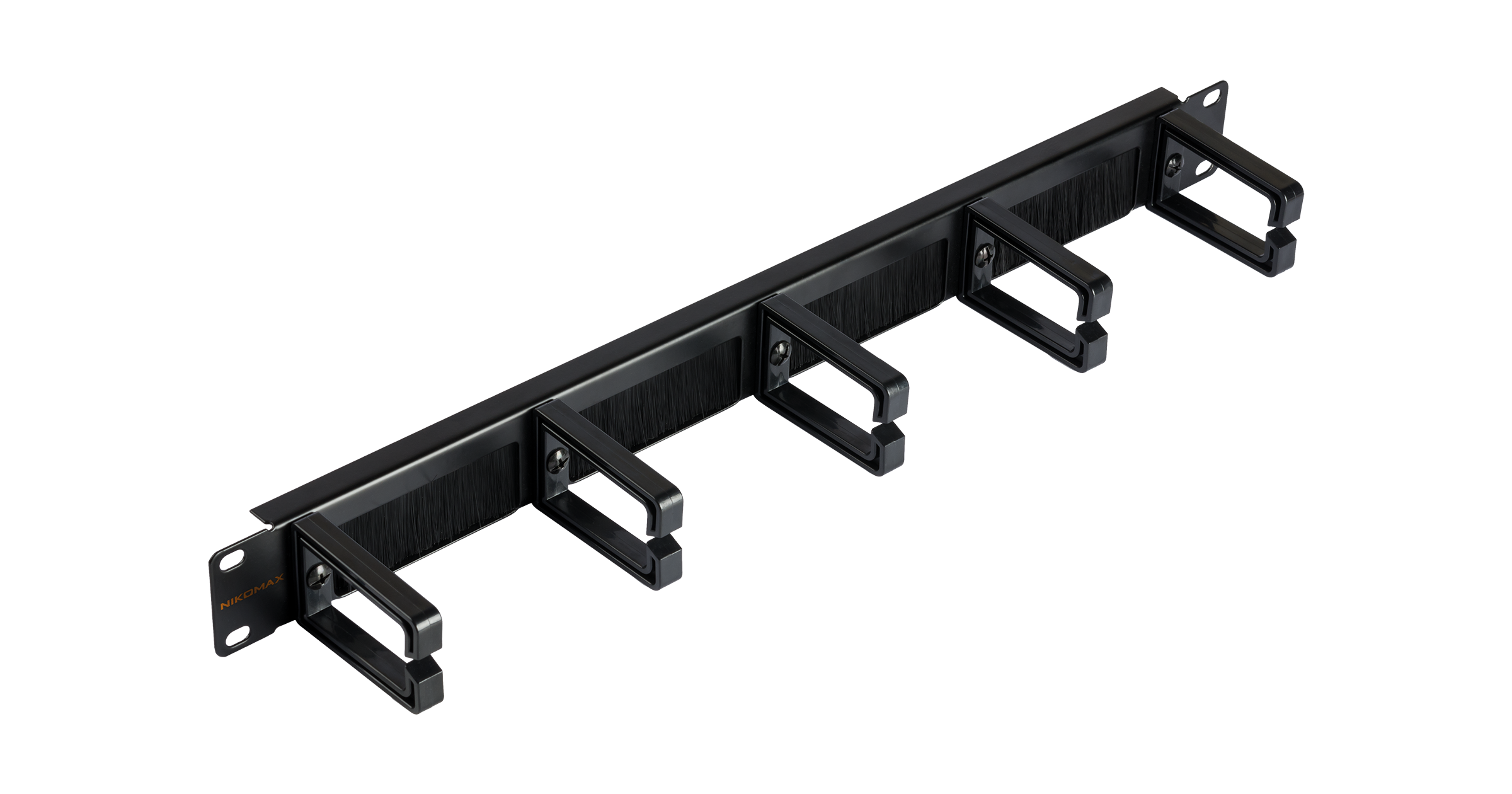 NMC-OP530HB-1U-BK-2 (2 шт), кабельный органайзер 19"