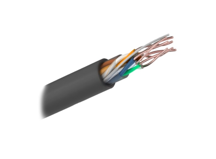 U/UTP-CAT5e 4 пары (внешний), кабель «витая пара» (LAN) для структурированных систем связи