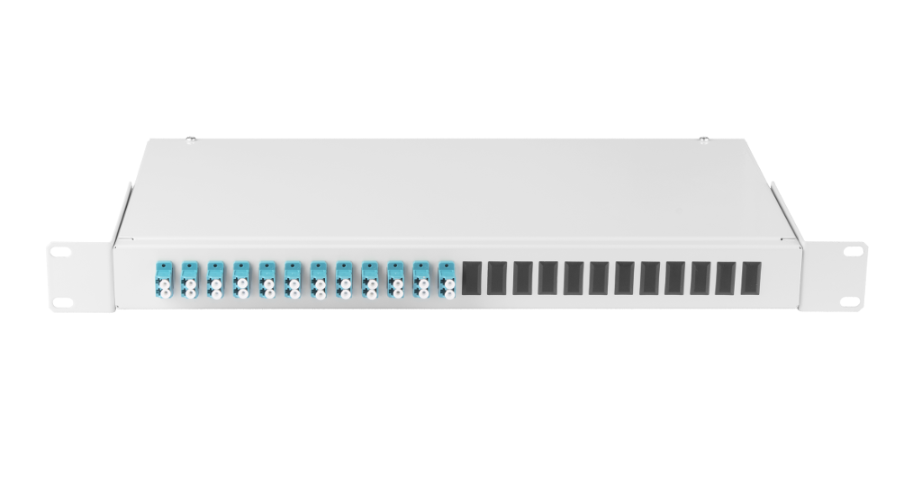 NMF-RP24LCUS2-WS-ES-1U-GY, кросс оптический 19"