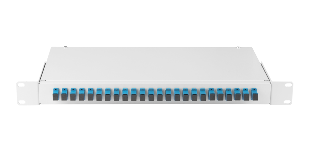NMF-RP24SCUS2-WS-ES-1U-GY, кросс оптический 19"