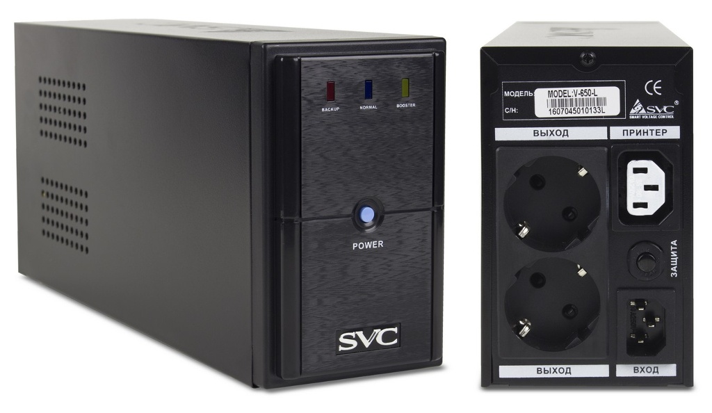SVC V-650-L, источник бесперебойного питания