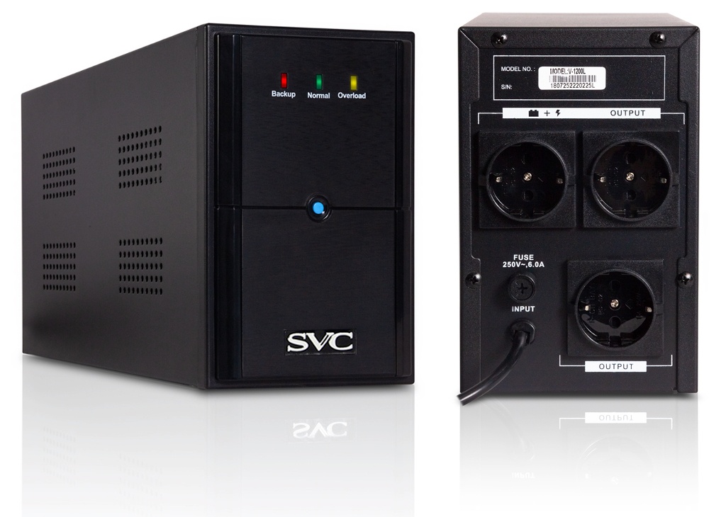SVC V-1200-L, источник бесперебойного питания