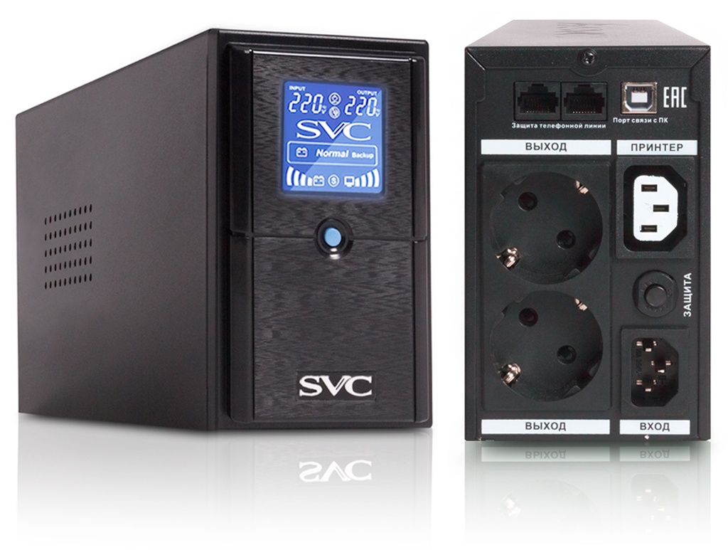 SVC V-500-L-LCD, источник бесперебойного питания