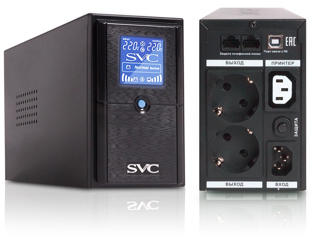 SVC V-600-L-LCD, источник бесперебойного питания