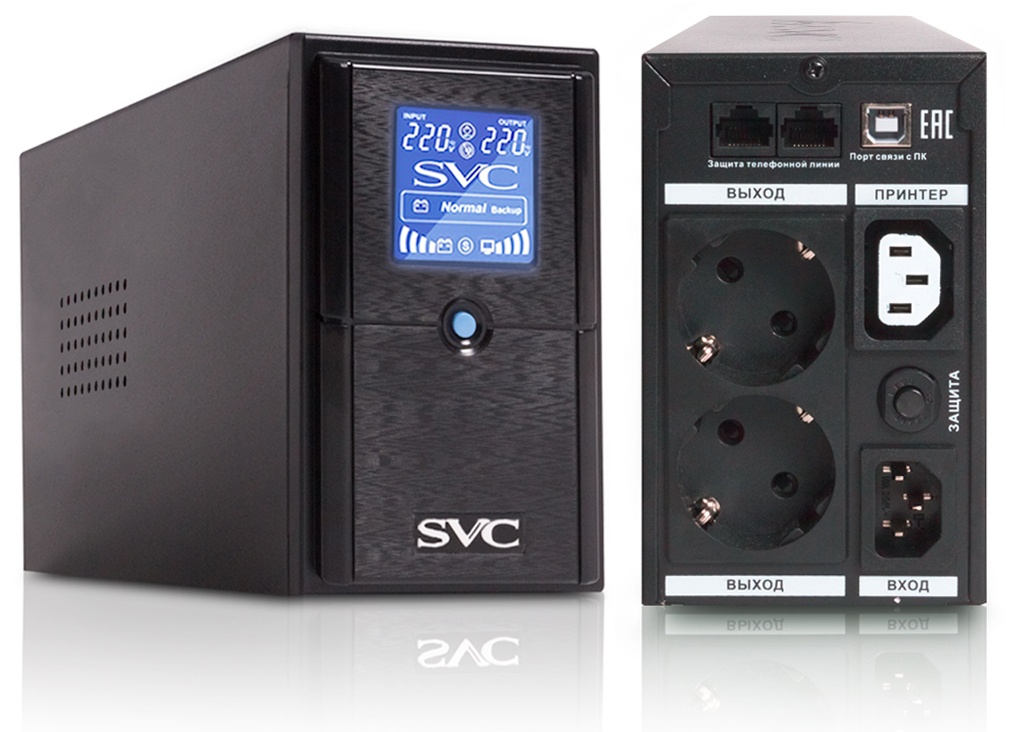 SVC V-650-L-LCD, источник бесперебойного питания