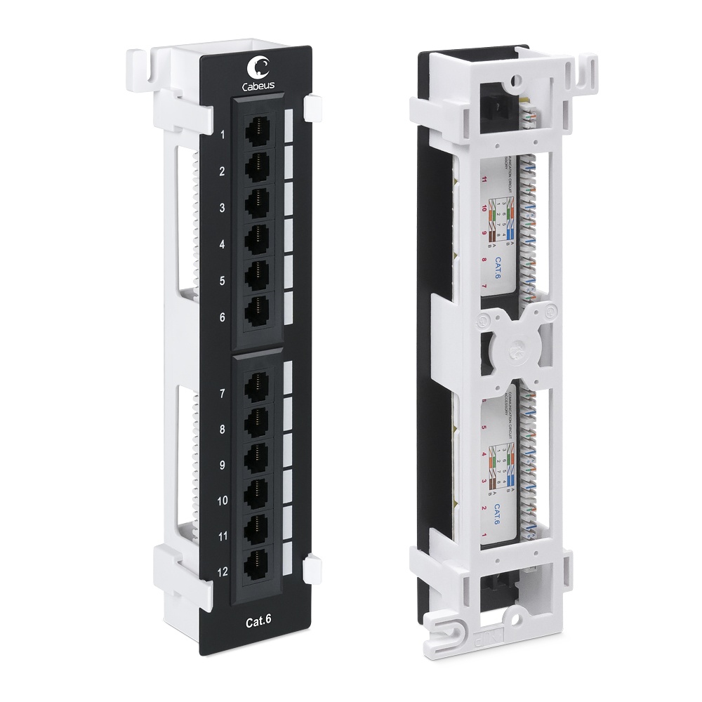 PL-12-Cat.6-WL-Dual IDC (7954c), патч-панель