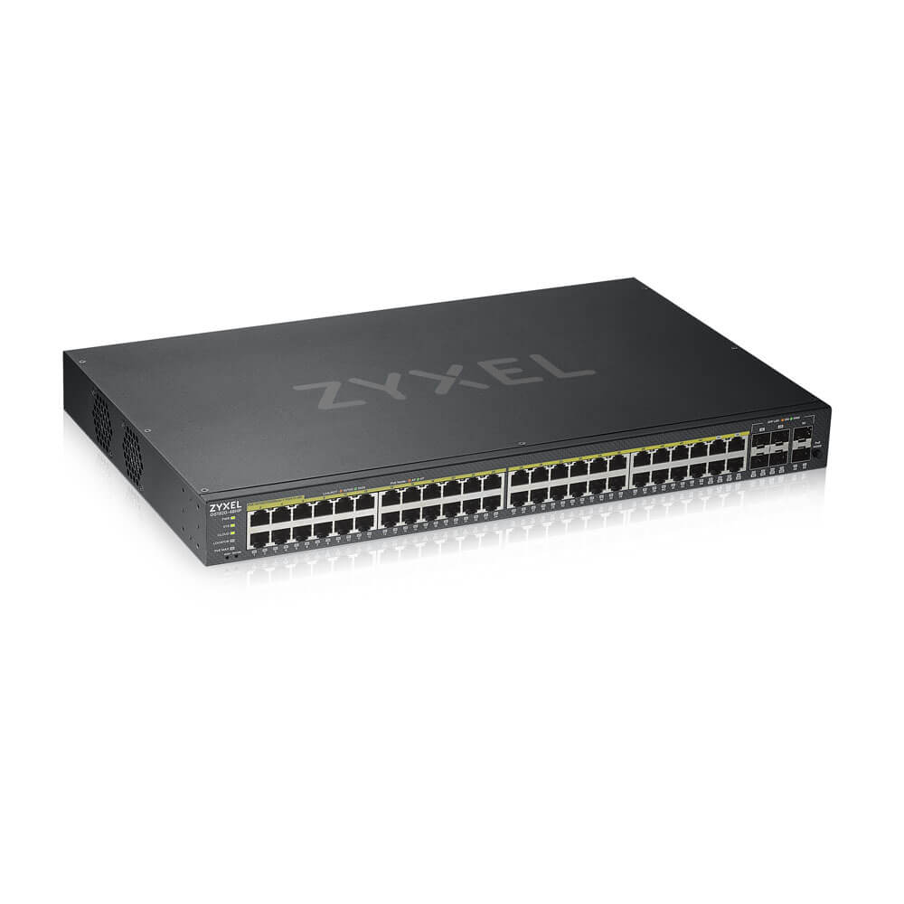 GS192048HPV2-EU0101F, гибридный Smart-коммутатор PoE+
