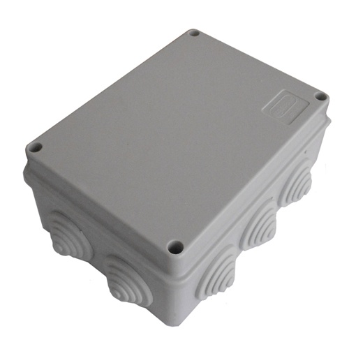 Коробка BJB/JBS150 150х110х70, 10 вых., IP55, серая (44009HF) монтажная, без галогена