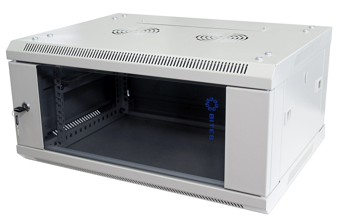 TC6401-04G, шкаф телекоммуникационный 19" настенный 4U