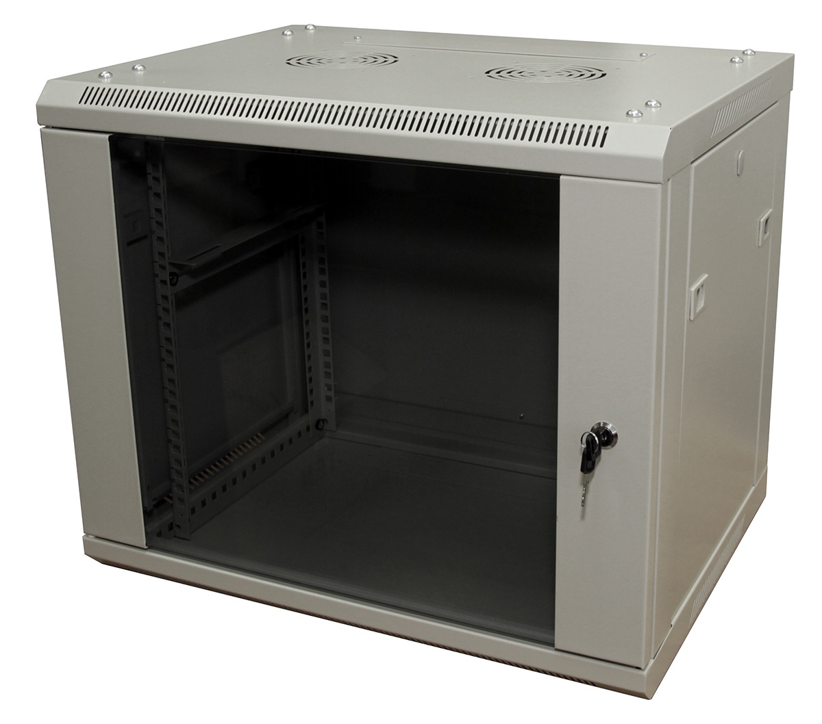 TC6401-06G, шкаф телекоммуникационный 19" настенный 6U