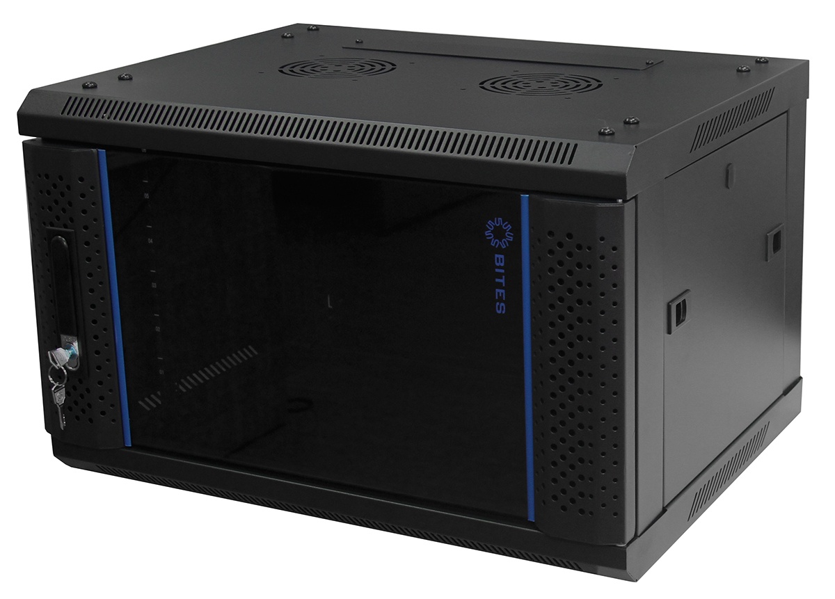 TC6403-06B, шкаф телекоммуникационный 19" настенный 6U