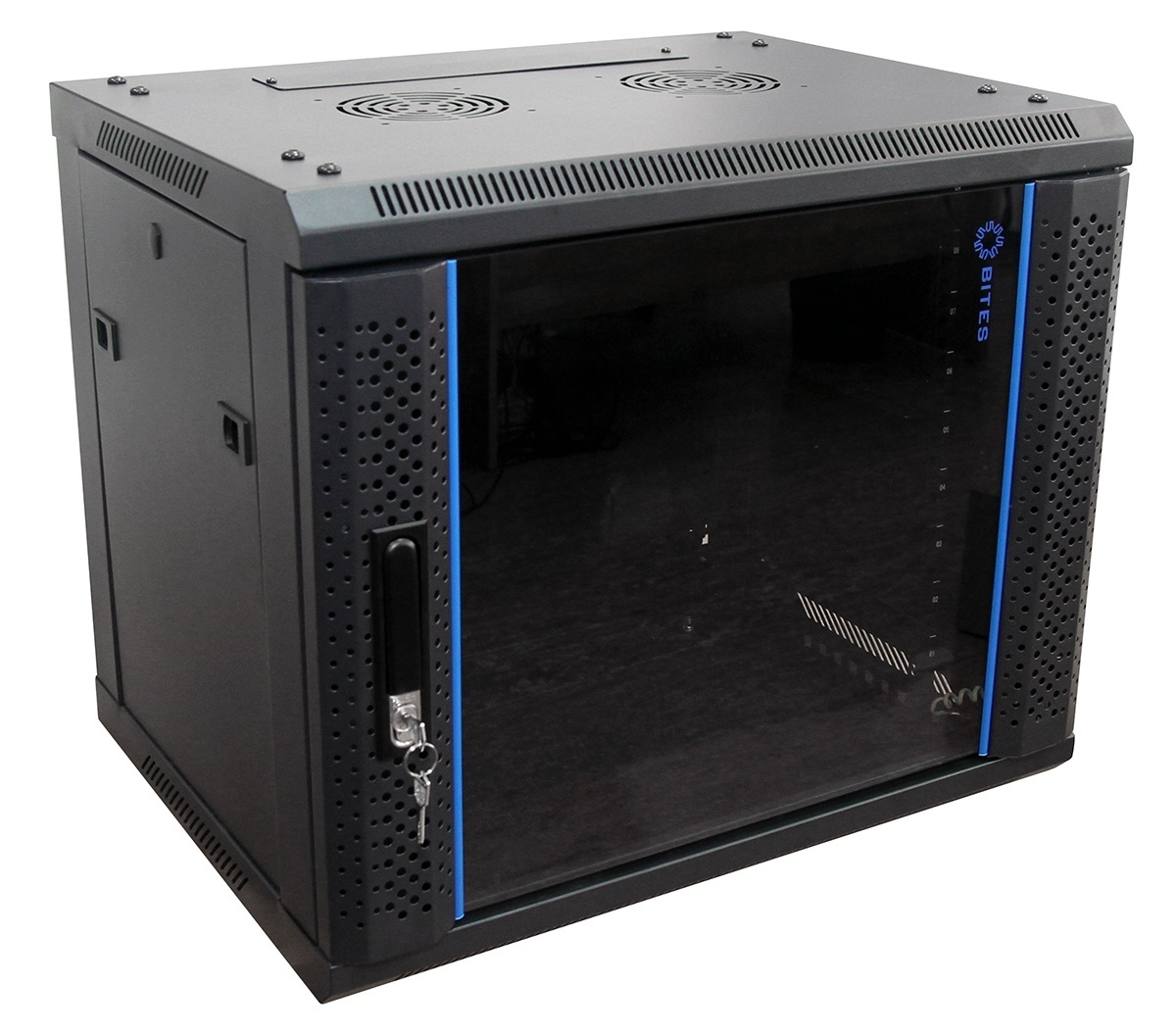 TC6403-09B, шкаф телекоммуникационный 19" настенный 9U