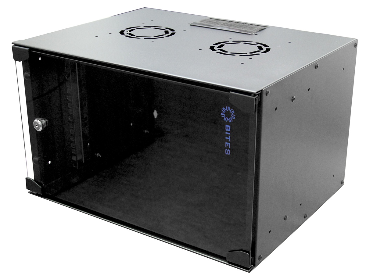TC5402-06B, шкаф телекоммуникационный 19" настенный 6U