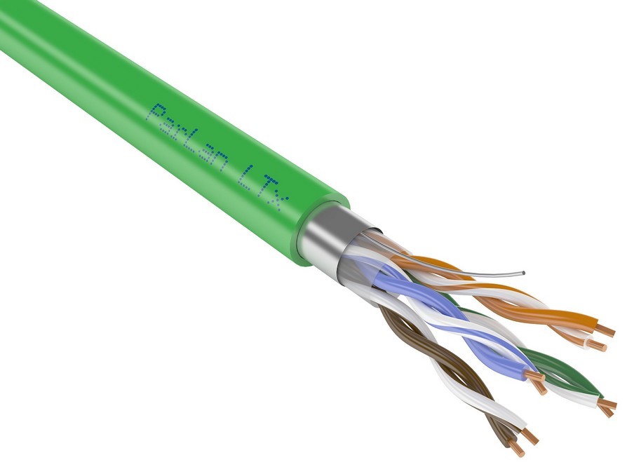 ParLan F/UTP Cat5e PVCLS нг(А)-FRLSLTx 2х2х0,52 (110984), кабель «витая пара» (LAN) для структурированных систем связи