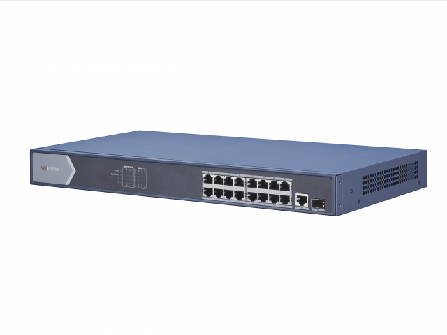 DS-3E0518P-E, коммутатор с питанием POE