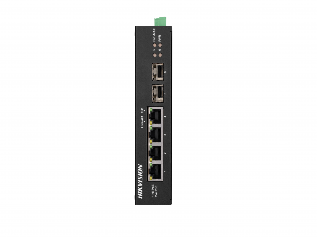 DS-3T0506HP-E/HS, коммутатор с питанием POE