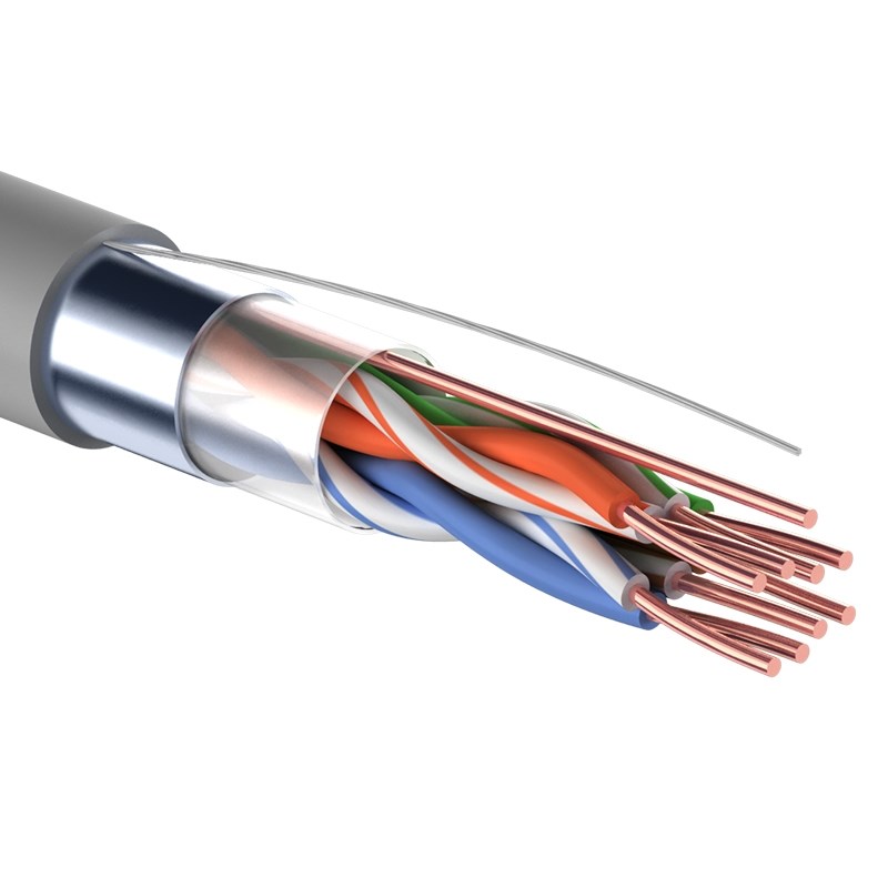F/UTP 4PR 24AWG, CAT5e, 305м. PROconnect (01-0152), кабель «витая пара» (LAN) для структурированных систем связи