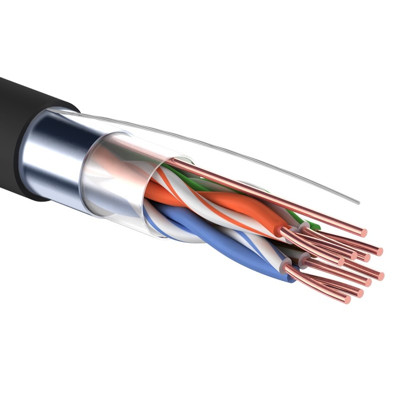 F/UTP 4PR 24AWG, CAT5e. OUTDOOR, 305м. PROconnect (01-0154), кабель «витая пара» (LAN) для структурированных систем связи