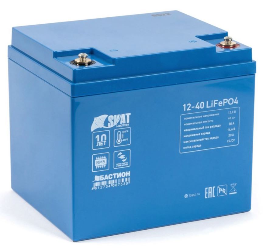 Skat i-Battery 12-40 LiFePo4 (649), Li-Ion аккумулятор