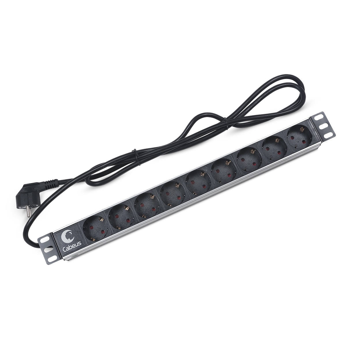 PDU-9P-2EU (7288c), блок розеток 19"