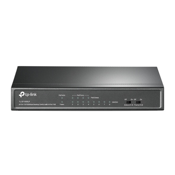 TL-SF1008LP, коммутатор 8-портовый с PoE