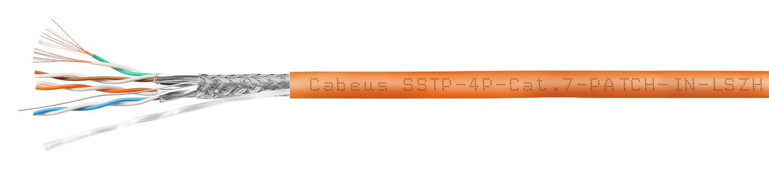 SSTP-4P-Cat.7-PATCH-IN-LSZH (7638c), кабель «витая пара» (LAN) для структурированных систем связи