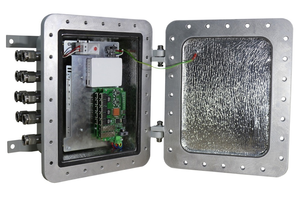 Релион-SW-EXD-A-2G-8Poe+/480W, коммутатор с питанием по PoE взрывозащищенный