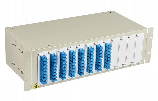 ШКОС-Л-3U/6-64-SC~64-SC/SM~64-SC/UPC (130308-00128), кросс оптический 19"
