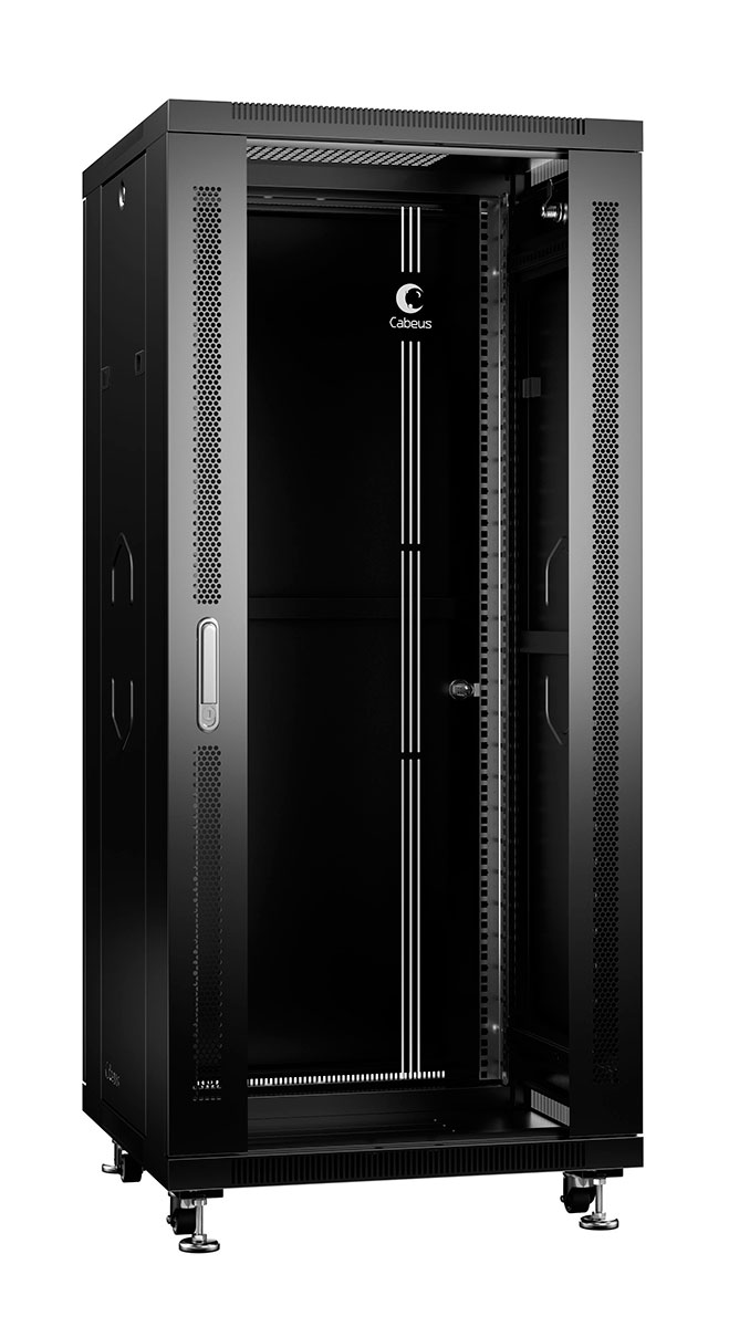 SH-05C-27U60/80-BK (8573c), шкаф телекоммуникационный 19" напольный 27U