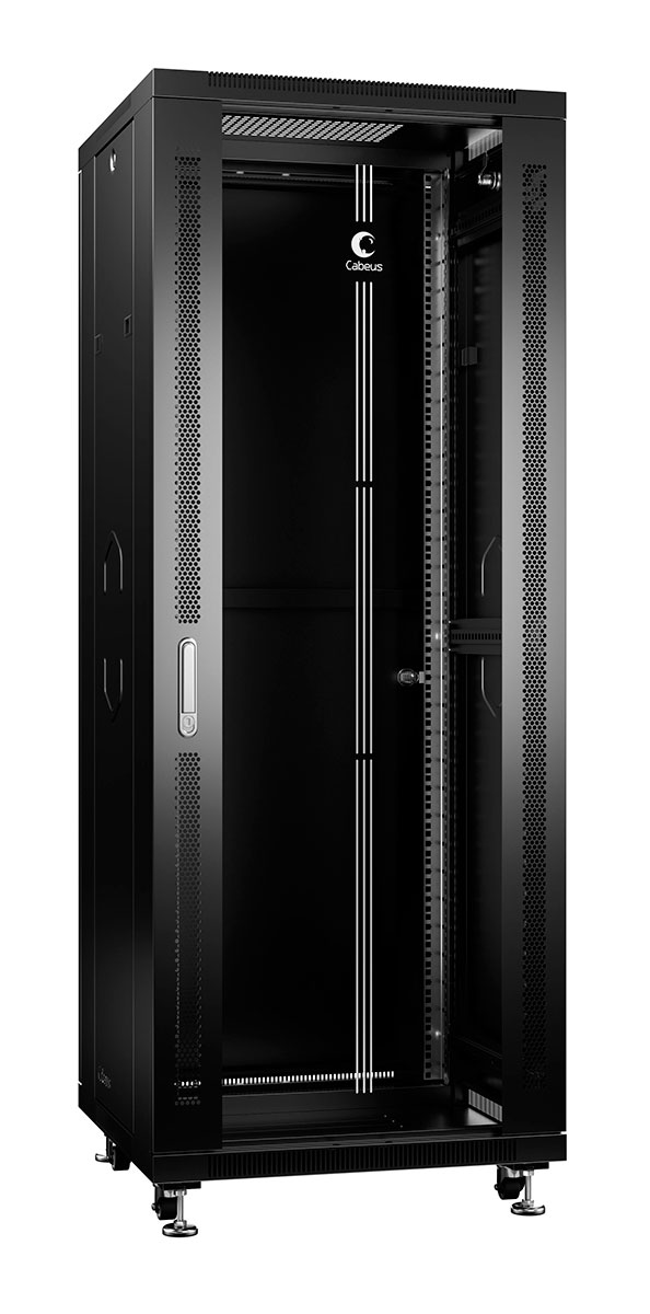 SH-05C-37U60/80-BK (8575c), шкаф телекоммуникационный 19" напольный 37U