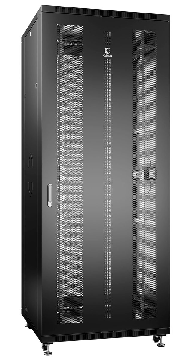 ND-05C-42U80/80-BK (8567c), шкаф телекоммуникационный 19" напольный 42U