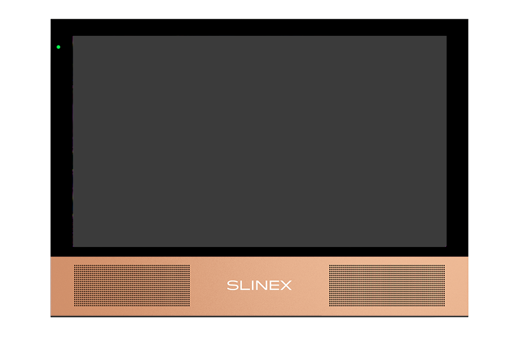 Sonik 10 (Black+Pink Gold), цветной видеодомофон