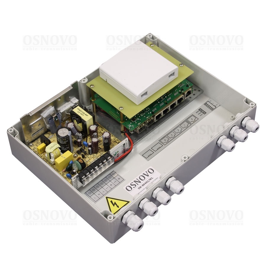 SW-80402/WL, коммутатор Gigabit Ethernet на 6 портов