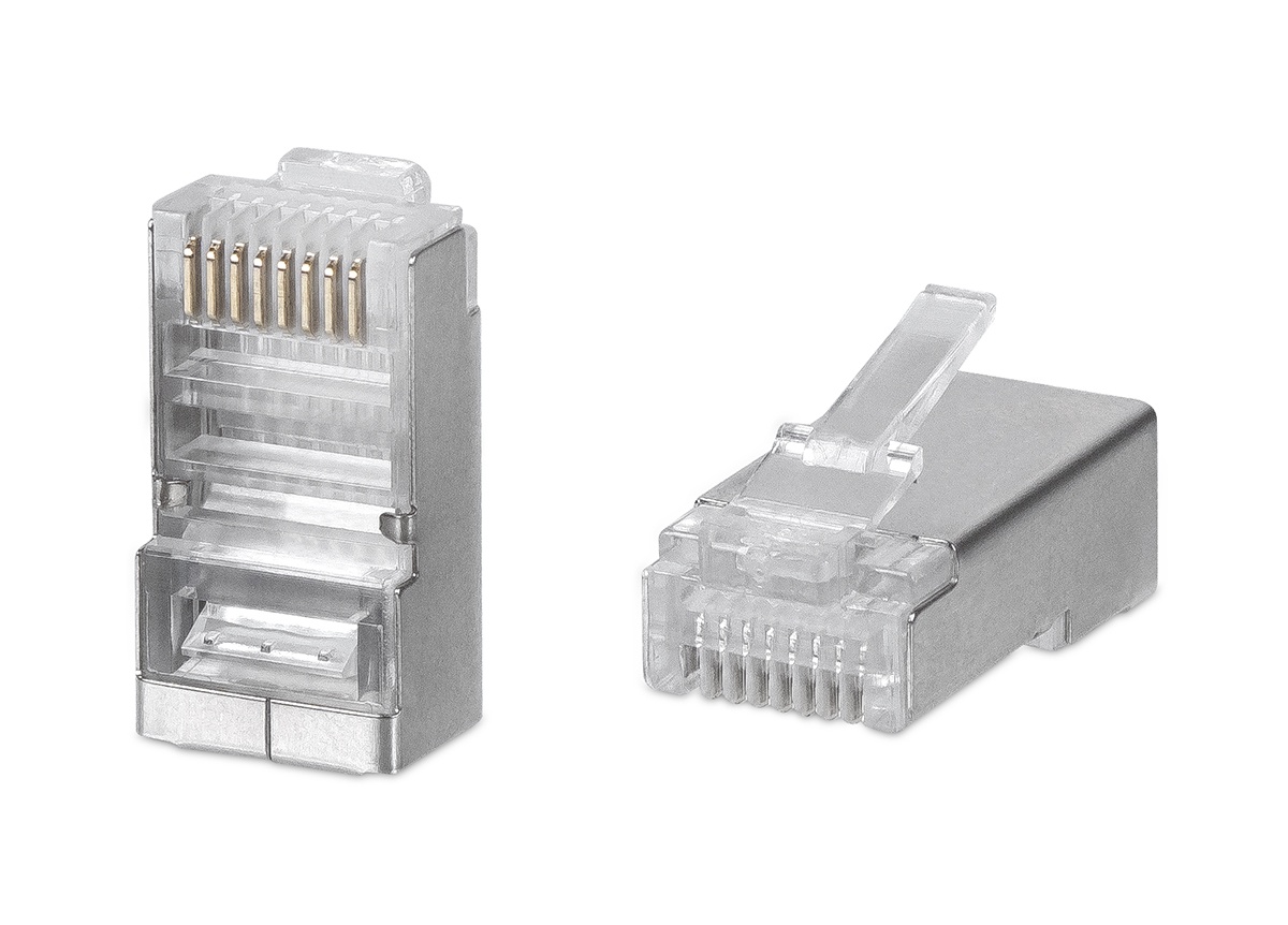 8P8C-SH (100 шт) (7010c), разъем RJ-45