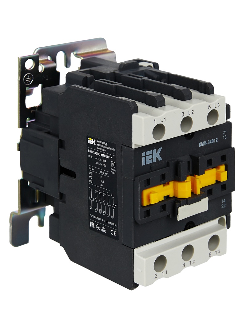 Контактор КМИ-34012 40А 400В/АС3 1NO;1NC (KKM31-040-400-11)