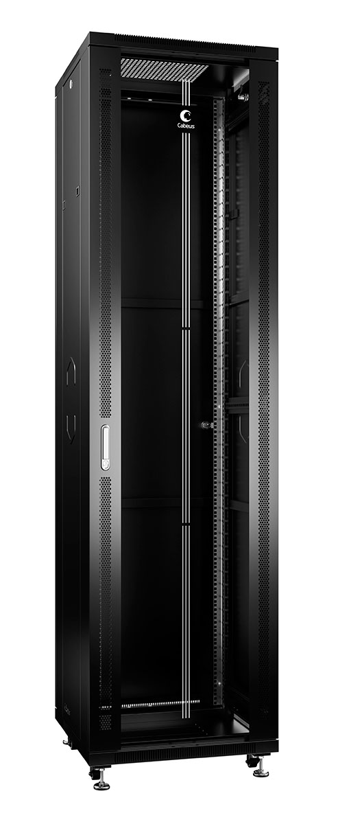 SH-05C-42U60/100-BK (8544c), шкаф телекоммуникационный 19" напольный 42U