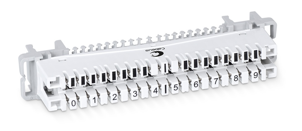 CM-10P-P (7235c), плинт соединительный на 10 пар