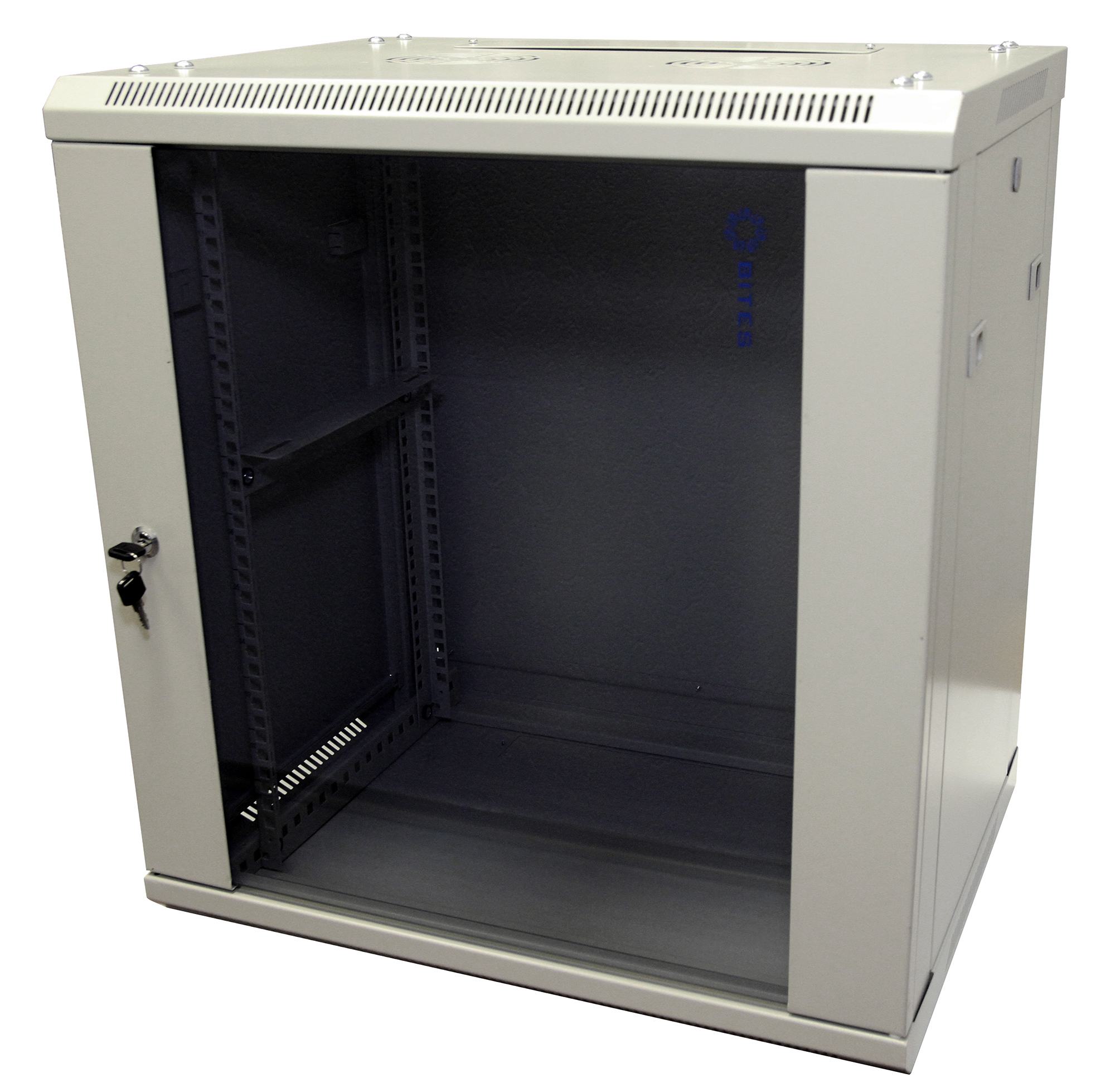 TC6401-12G, шкаф телекоммуникационный 19" настенный 12U