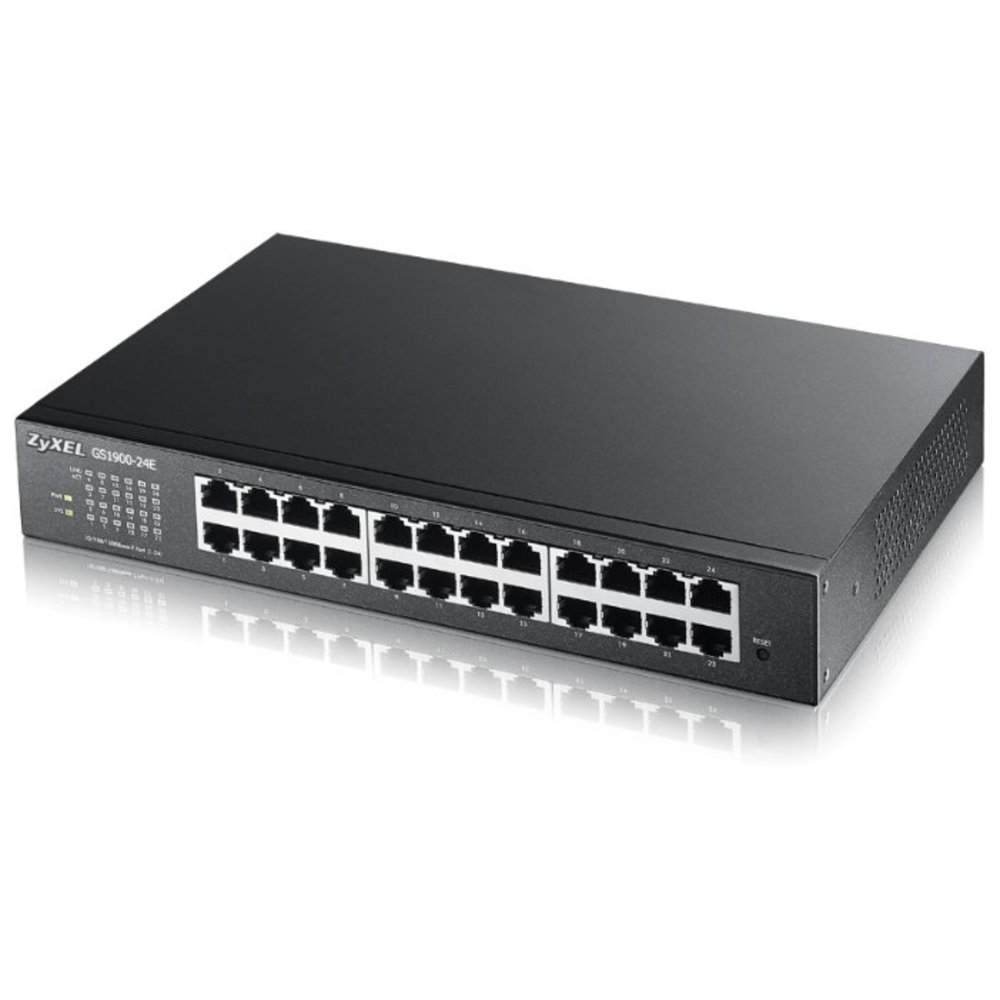 GS1100-24E-EU0103F, коммутатор без PoE