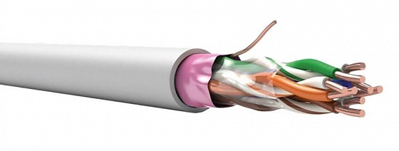 TechnoLAN F/UTP Cat 5e PVC LSнг(А)-LS 2х2х0,52, кабель «витая пара» (LAN) для структурированных систем связи