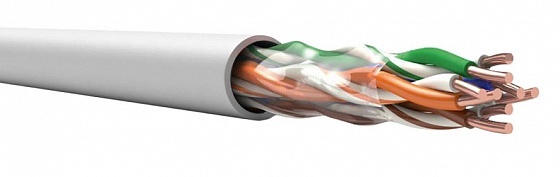 TechnoLAN U/UTP Cat 5e PVC 4х2х0,52, кабель «витая пара» (LAN) для структурированных систем связи