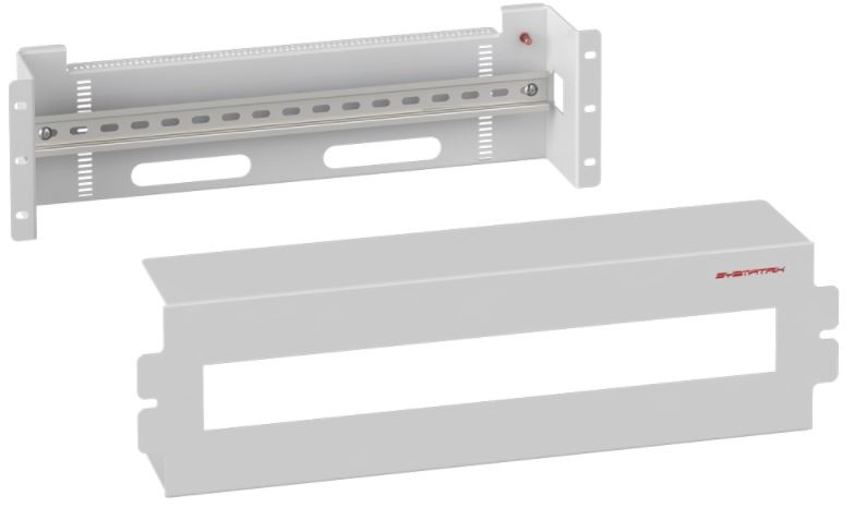 DP 0003.700 (453s), панель 19" с DIN-рейкой