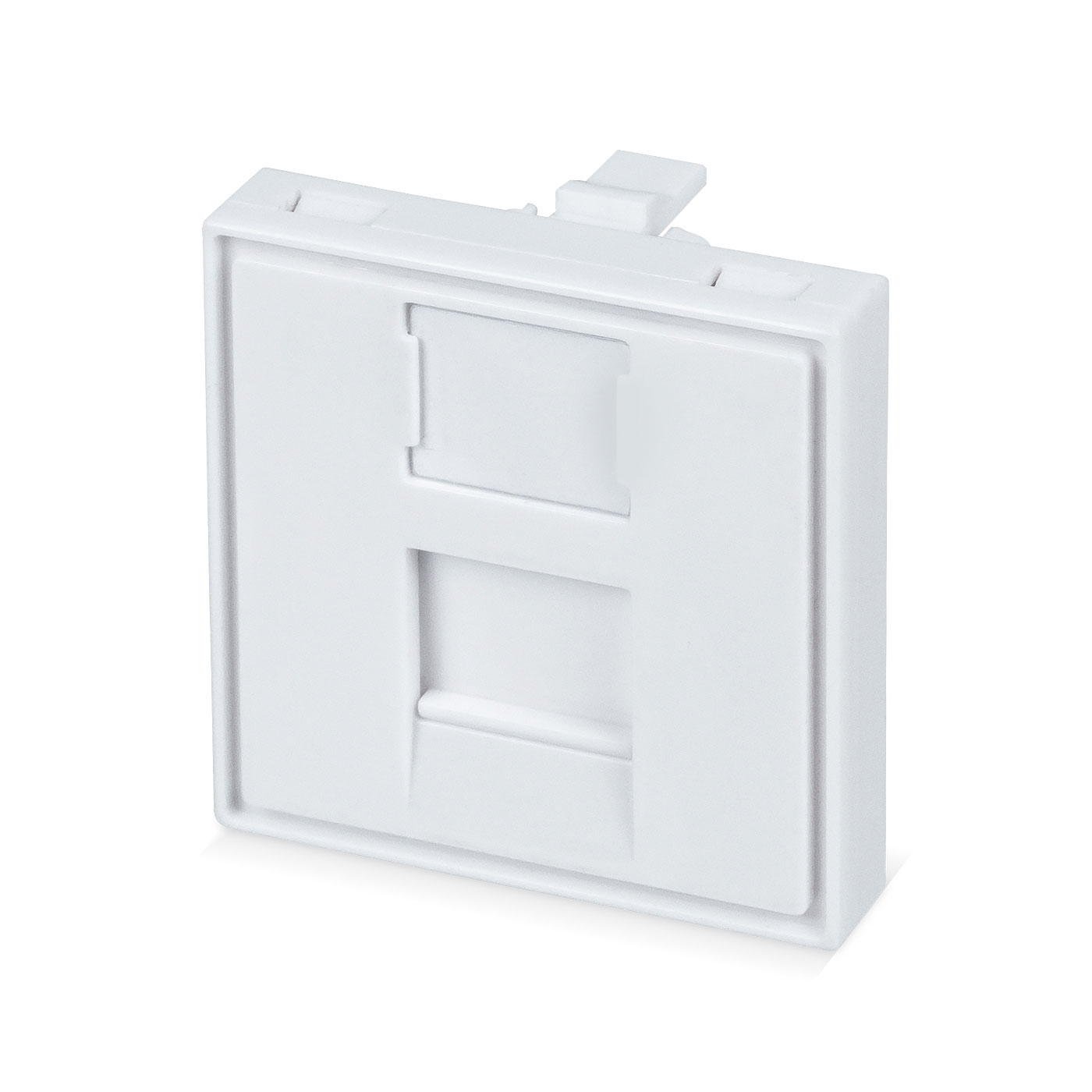 FP-45-1M (7783c), вставка 45х45 (Mosaic) для 1 модуля формата Keystone Jack